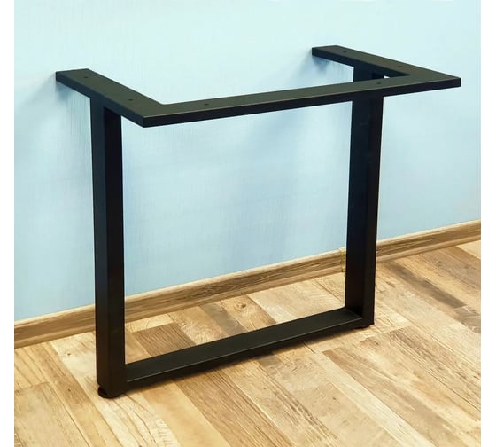 Изображение товара Подстолье для журнального столика Parallax 525х450 мм, 50x25 мм, металлическое, барное, лофт, с регулировкой высоты 77BX045030052-PRM