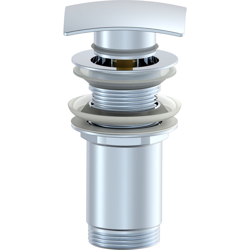 Изображение товара Донный клапан для раковины Wonzon & Woghand хром WW-88SS08-CR