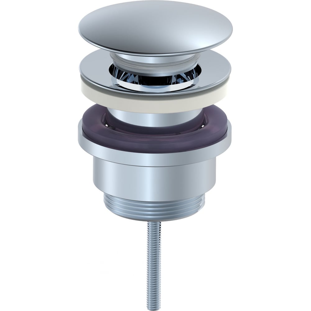 Изображение товара Донный клапан для раковины Wonzon & Woghand хром WW-88SS07-CR