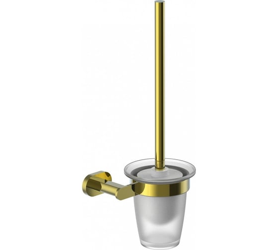 Изображение товара Туалетный ершик в комплекте Wonzon & Woghand глянцевое золото WW-8429-LG