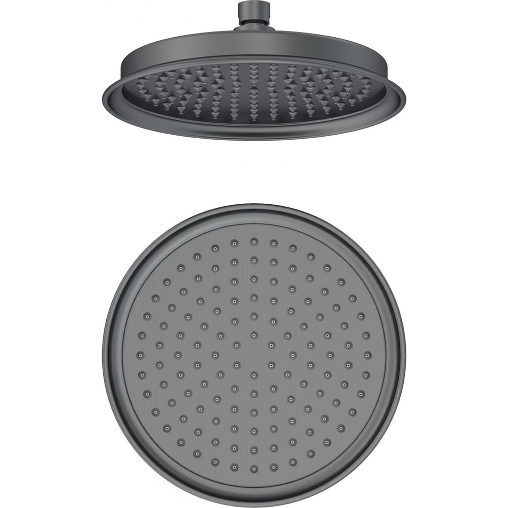 Изображение товара Тропическая лейка для душа Wonzon & Woghand темный графит WW-88DP05-BGM