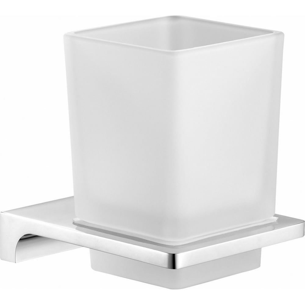 Изображение товара Стакан для зубных щеток с держателем WW-9121, хром