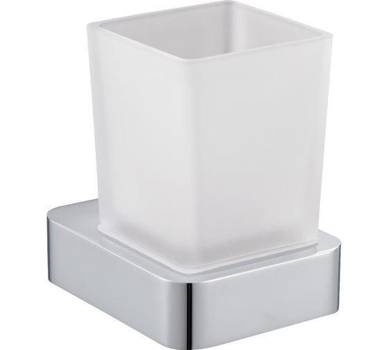 Изображение товара Стакан для зубных щеток с держателем Wonzon & Woghand хром WW-9521