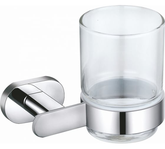Изображение товара Стакан для зубных щеток с держателем Wonzon & Woghand хром WW-8421