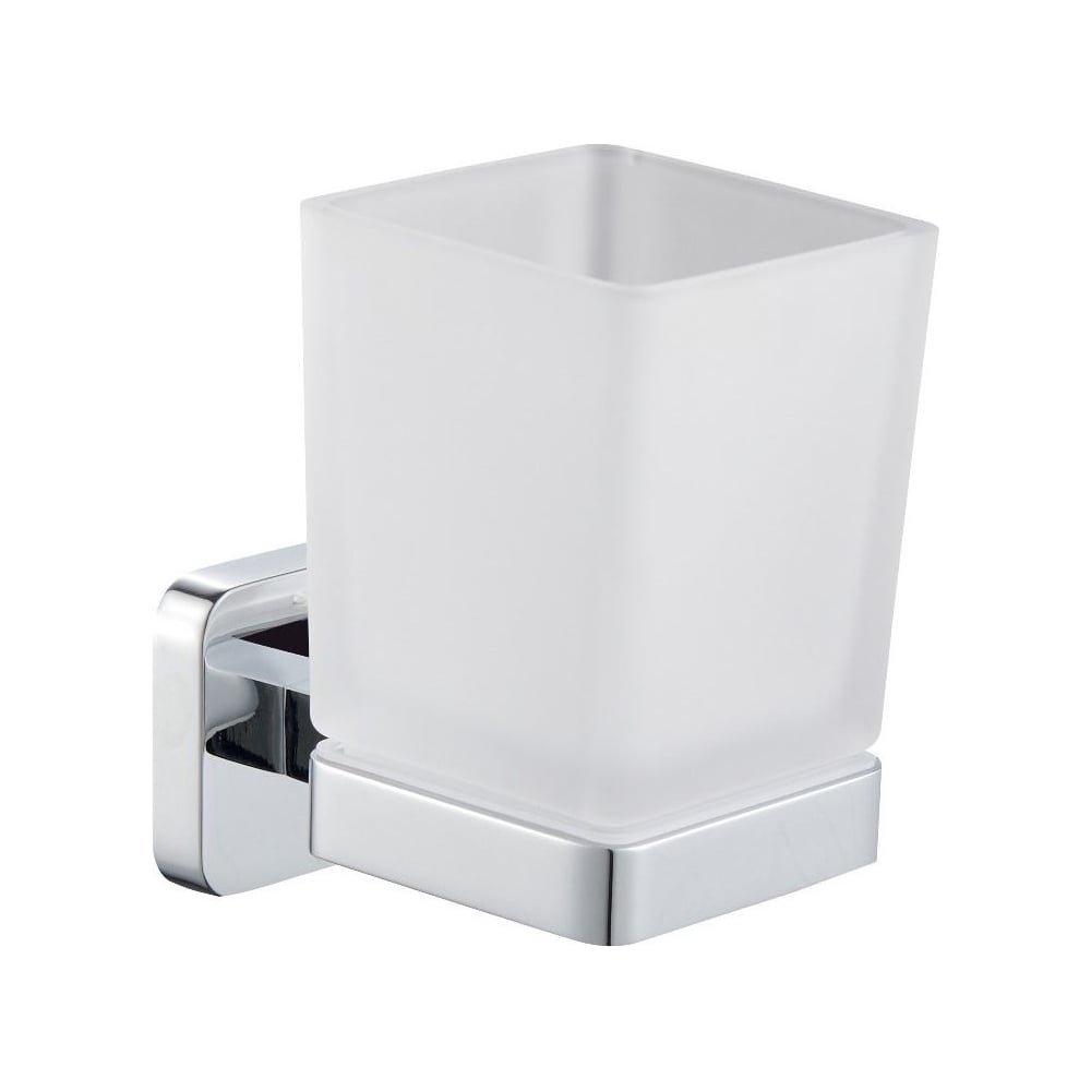 Изображение товара Стакан для зубных щеток с держателем Wonzon & Woghand хром WW-6621