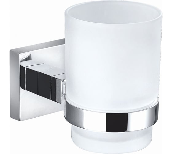 Изображение товара Стакан для зубных щеток с держателем Wonzon & Woghand хром WW-8921