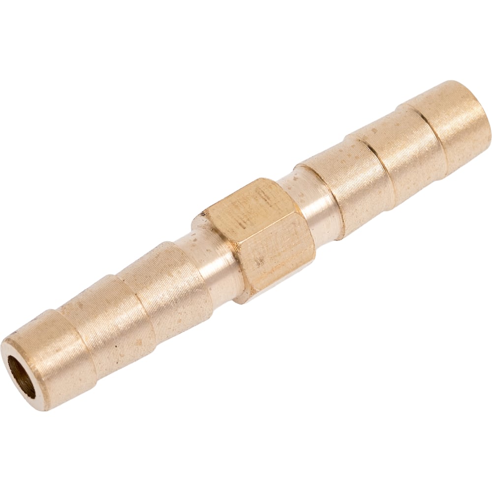 Изображение товара Штуцер соединительный двойной Инсвартех 6/6 для шлангов