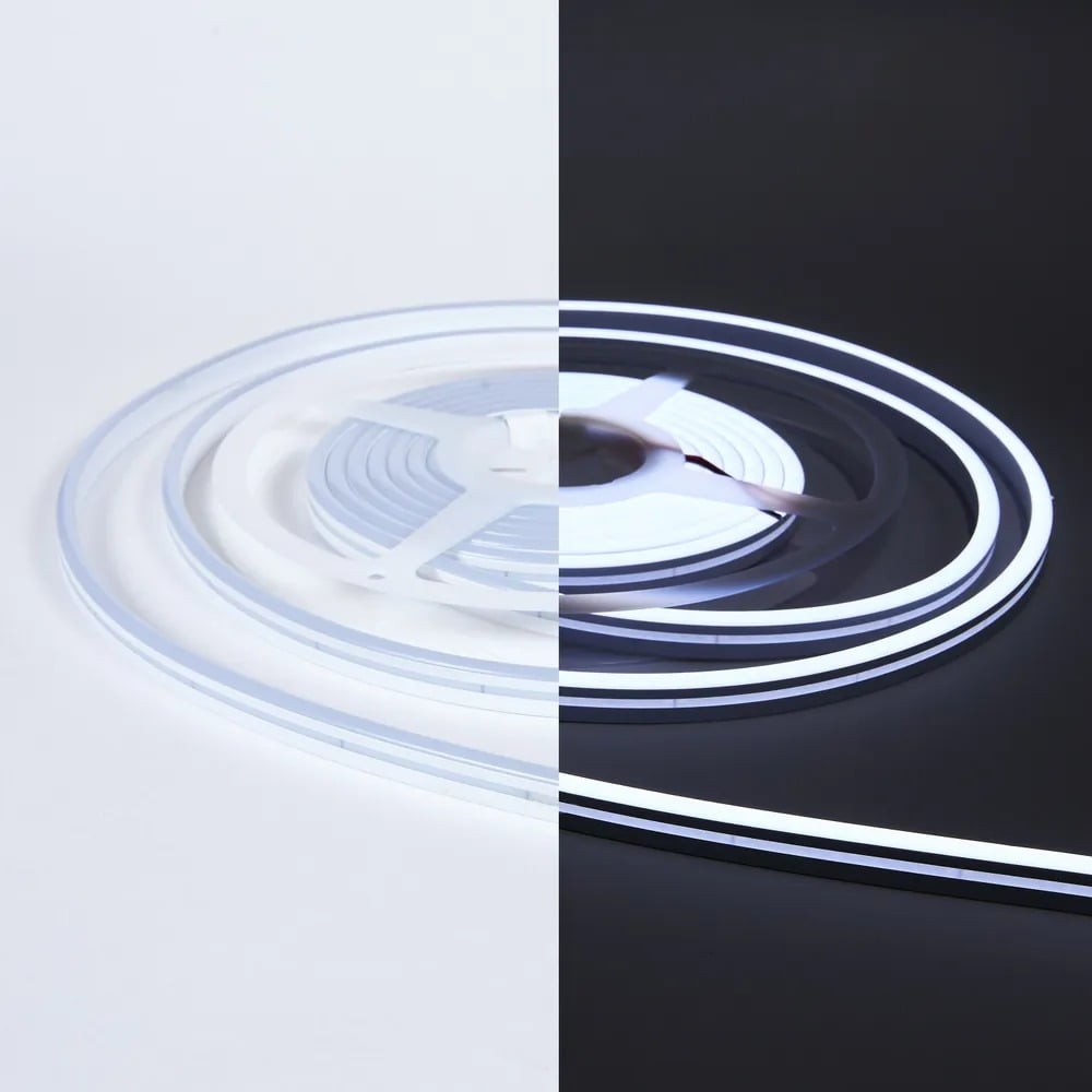 Изображение товара Светодиодная лента Неон ELEGANZ 24В 7Вт/м 6000К IP65