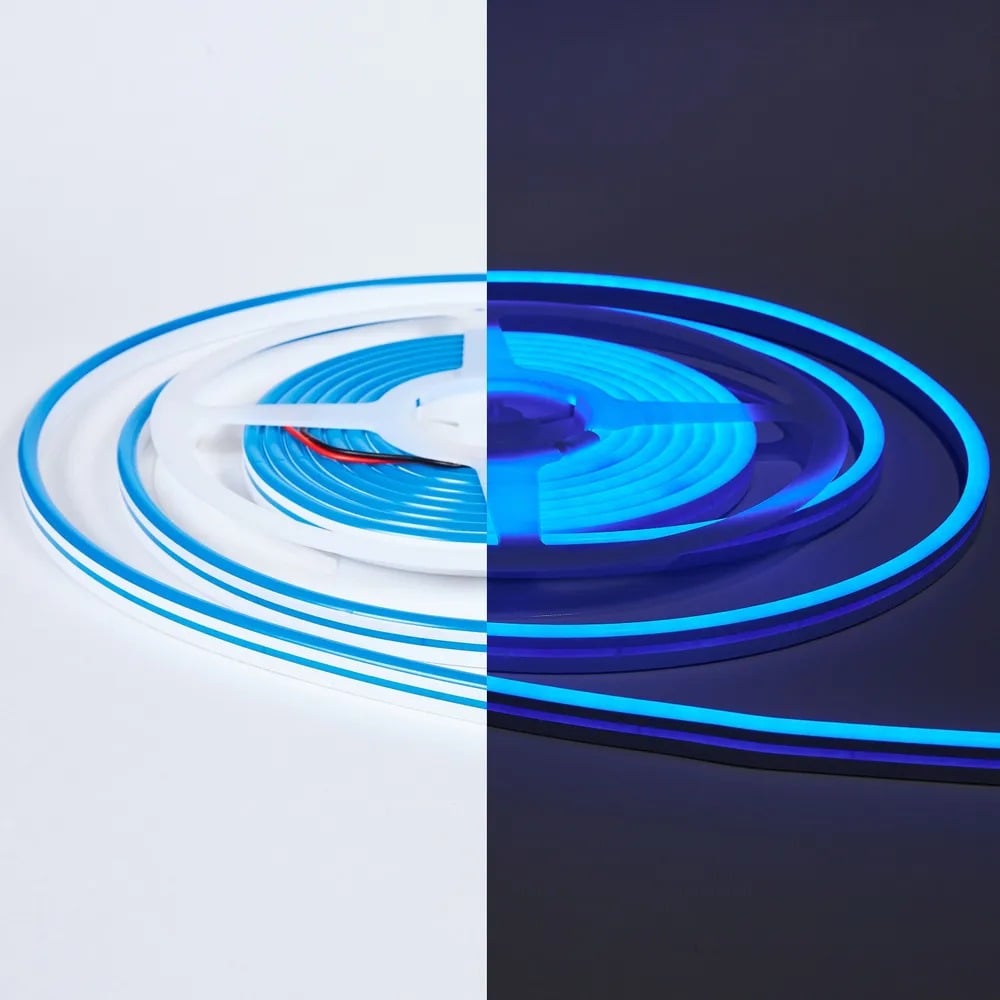 Изображение товара Светодиодная неоновая лента ELEGANZ 24В 7Вт/м синяя, IP65, 5м