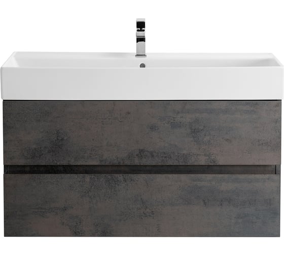 Изображение товара База под раковину CEZARES MOLVENO 46 подвесная с двумя выкатными ящиками, Ossido, 800x460x500, MOLVENO 46-80-2C-SO-OSS