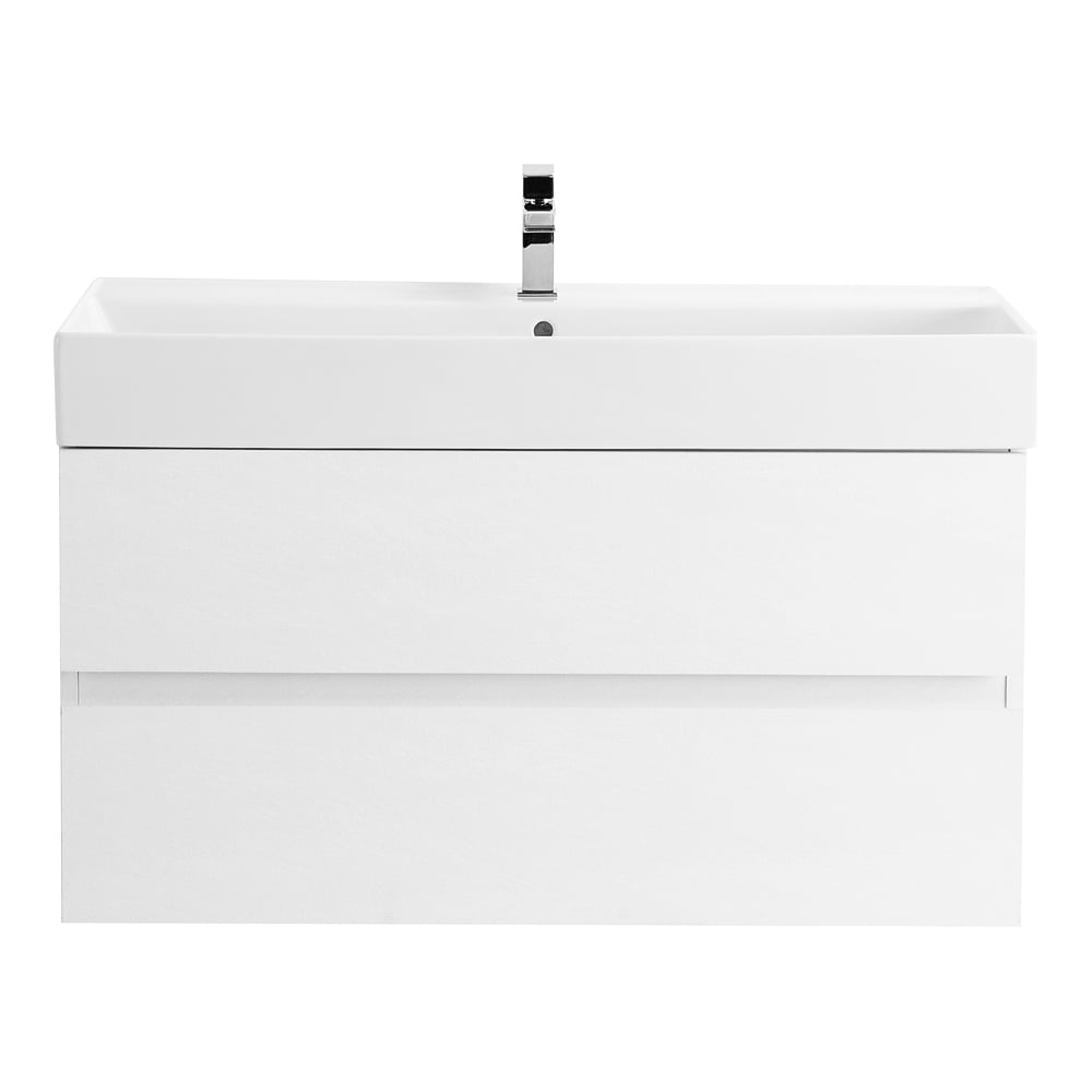 Изображение товара Подвесная тумба для раковины CEZARES MOLVENO 46 с ящиками, Bianco Ghiaccio