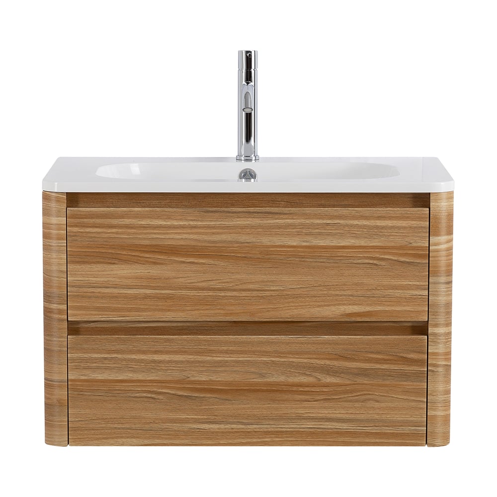 Изображение товара База под раковину CEZARES RELAX подвесная с двумя ящиками дуб карамельный