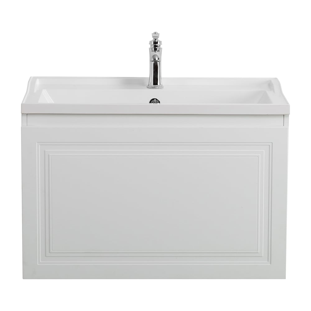 Изображение товара Подвесная база под раковину CEZARES GIUBILEO-N с ящиками 796x443x500 мм Ясень брашированный