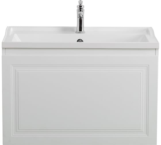 Изображение товара База под раковину CEZARES GIUBILEO-N подвесная с одним внешним и одним внутренним выкатными ящиками, Ясень брашированный,796x443x500, GIUBILEO-N-80-1C-SO-FS-P