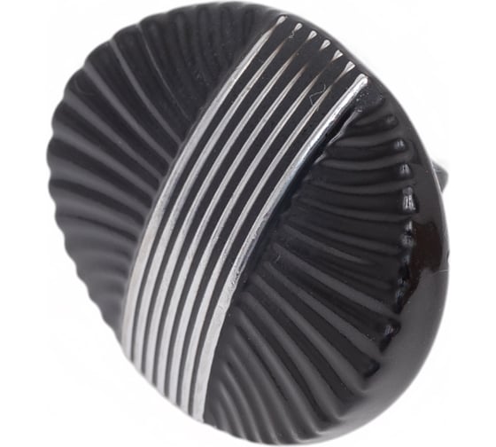 Изображение товара Ручка Laurus ZA0325 кнопка, черный + хром 69410