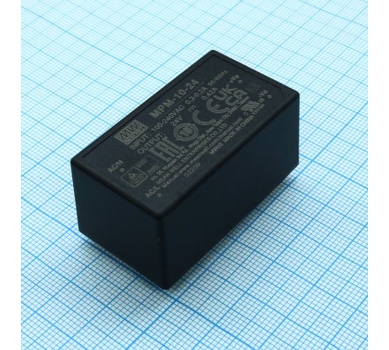 Изображение товара Медицинский источник питания Mean Well AC-DC MPM-10-24 Т02831963