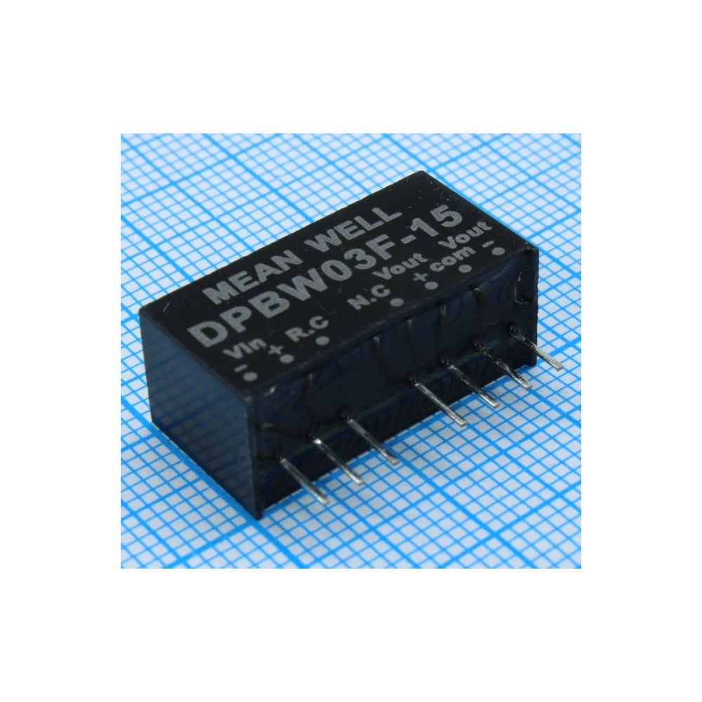 Изображение товара Преобразователь Mean Well DC-DC DPBW03F-15 15В