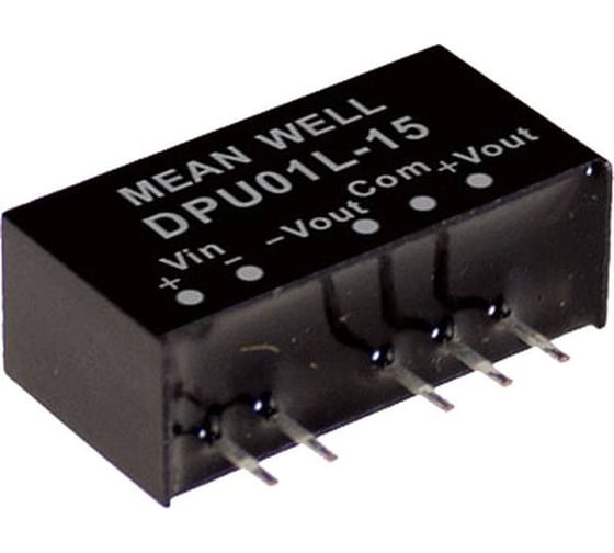 Изображение товара Преобразователь Mean Well DC-DC DPU01L-12 Т02670480
