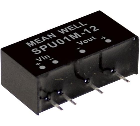 Изображение товара Преобразователь Mean Well DC-DC SPU01N-15 Т02670490