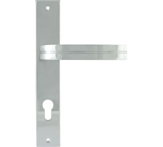 Изображение товара Дверная ручка на планке НОРА-М N106-85 мм хром 16188