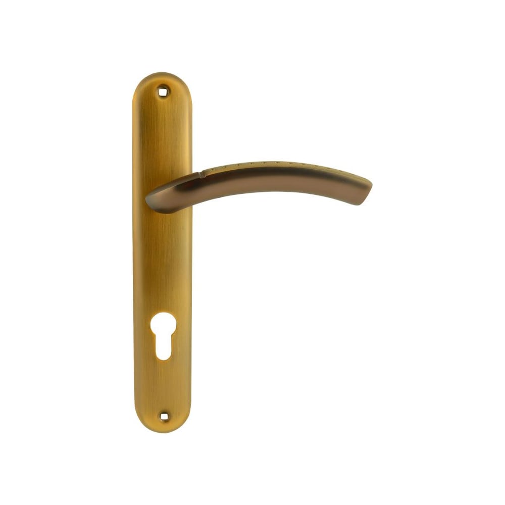 Изображение товара Дверная ручка НОРА-М 96-85 мм мат.кофе 16151