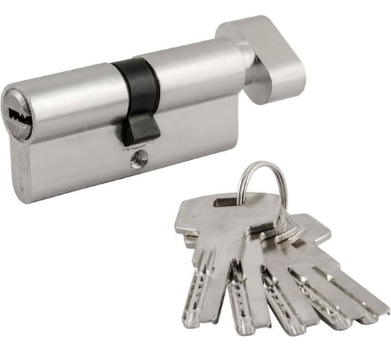 Изображение товара Цилиндровый механизм НОРА-М STD AL ЛПВ-70 35-35 хром 15540