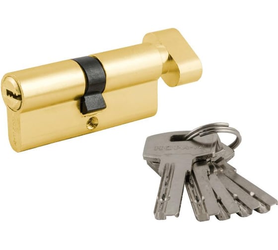 Изображение товара Цилиндровый механизм НОРА-М STD AL ЛПВ-70 35-35 золото 16559