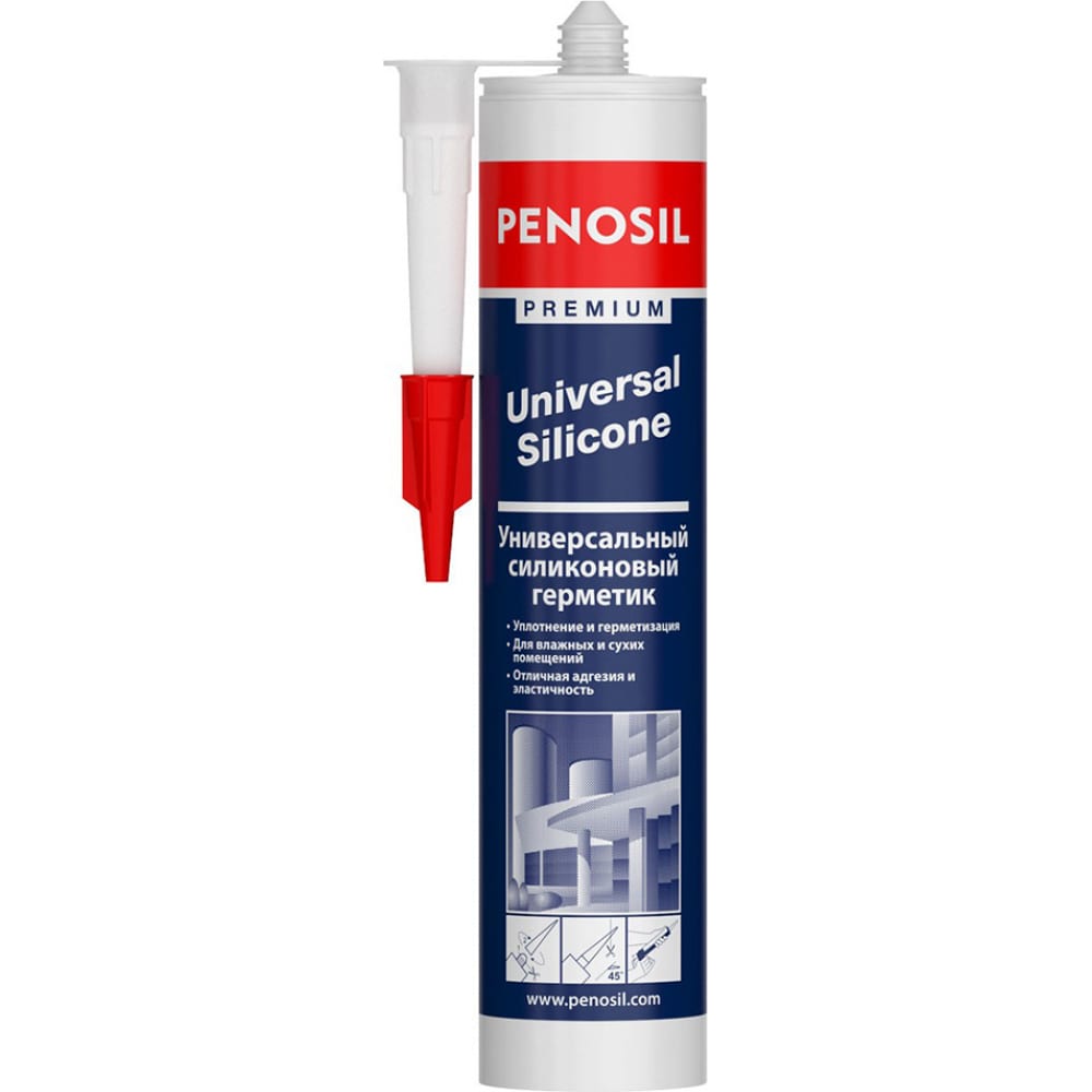 Универсальный силиконовый герметик Penosil герметик силиконовый универсальный ремонт на 100% u h1619 260 мл бес ный