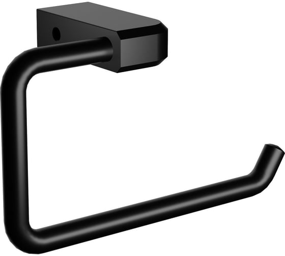 Изображение товара Держатель для туалетной бумаги Wonzon & Woghand черный матовый WW-V3801-MB