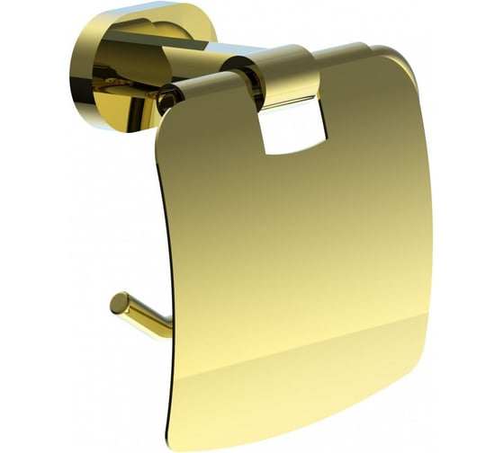 Изображение товара Держатель для туалетной бумаги с крышкой Wonzon & Woghand глянцевое золото WW-8426-LG