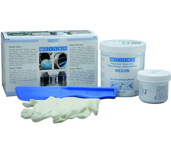 Изображение товара Металлополимер наполненный сталью WEICON HB 300 1 кг wcn10450010