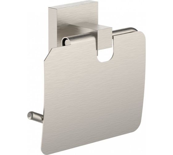 Изображение товара Держатель для туалетной бумаги с крышкой Wonzon & Woghand брашированный никель WW-8926-BN