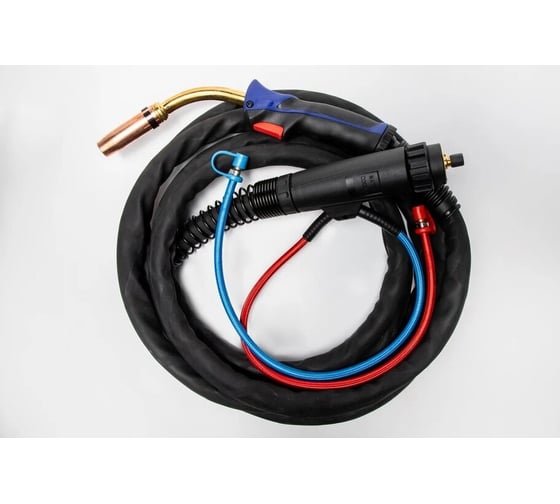 Изображение товара Сварочная горелка PLAZWELD MIG 501 PRO Grip, 5 м, евро-разъем, жидкостное охлаждение GR501-5