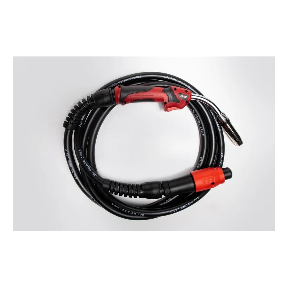 Изображение товара Сварочная горелка PLAZWELD MIG 36KD, 4 м, евро-разъем KD36-4