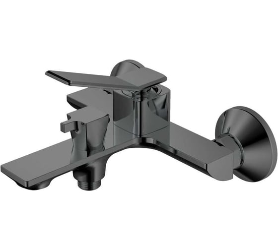 Изображение товара Смеситель для ванны 62118G Zurich СЕРЫЙ, латунь, короткий гусак, картридж 30мм PLATAN УТ-00052144