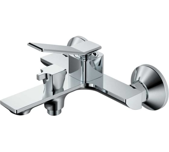 Изображение товара Смеситель для ванны PLATAN 62118 Zurich, латунь, короткий гусак, картридж 30 мм УТ-00052141