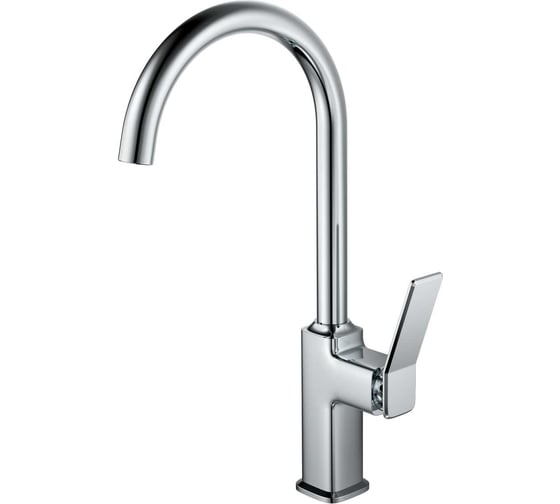 Изображение товара Смеситель для кухни PLATAN 71118 Zurich, латунь, высокий излив, картридж 30 мм, гайка УТ-00052174