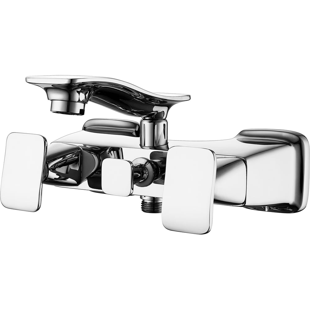 Изображение товара Смеситель для ванны Wonzon & Woghand Shakespeare двойной хром 109 мм