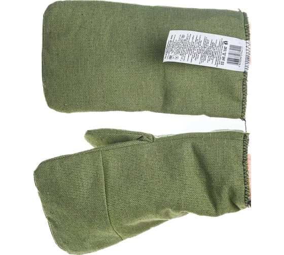 Изображение товара Утепленные рукавицы с брезентовым наладонником Спец РУК-001