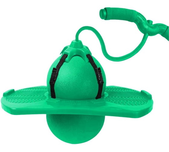 Изображение товара Мяч Nonstopika Action зеленый, с держателем NMY9