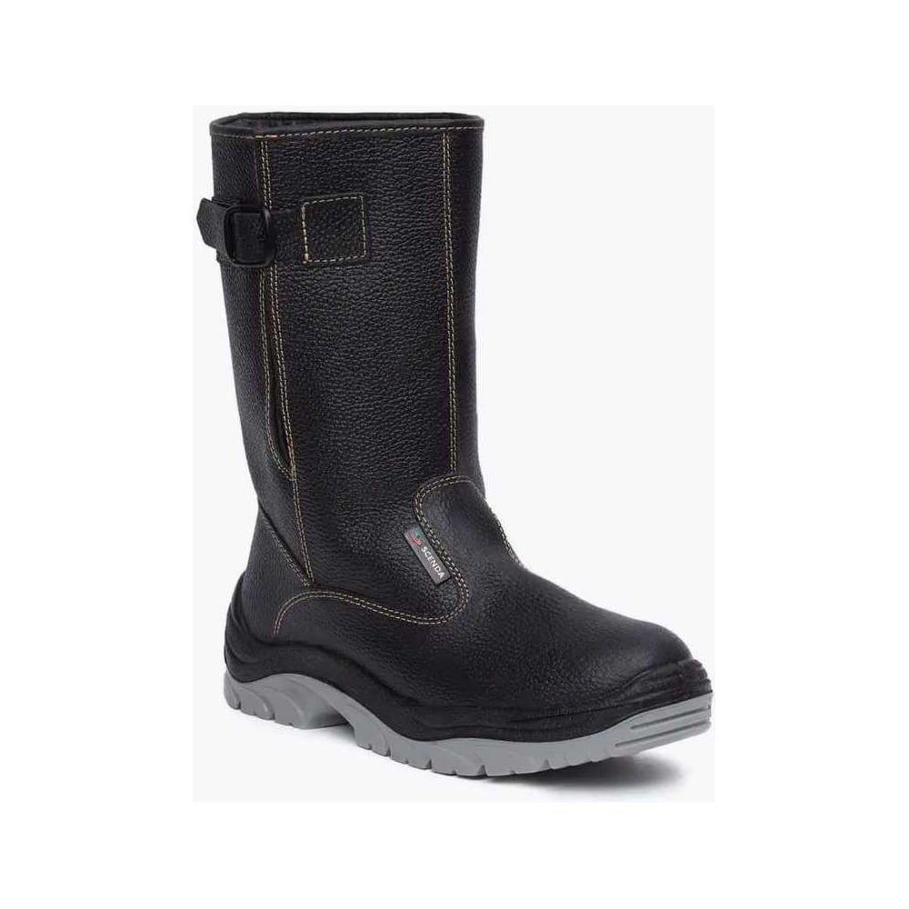 Изображение товара Кожаные утепленные зимние сапоги SCENDA URSUS БЕРГЕН с металлическим подносоком