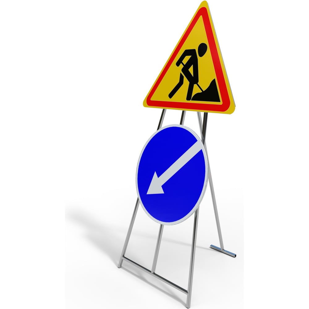 Изображение товара Металлическая стойка для дорожных знаков ООО ОПТИМА СЕРВИС 1800 мм