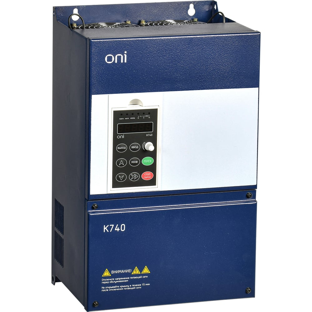 Изображение товара Преобразователь частоты ONI K740 380В 3Ф 15кВт IP20