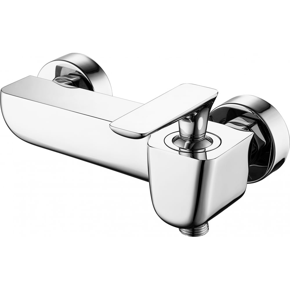 Изображение товара Современный однорычажный смеситель для душа Wonzon & Woghand Shark хром