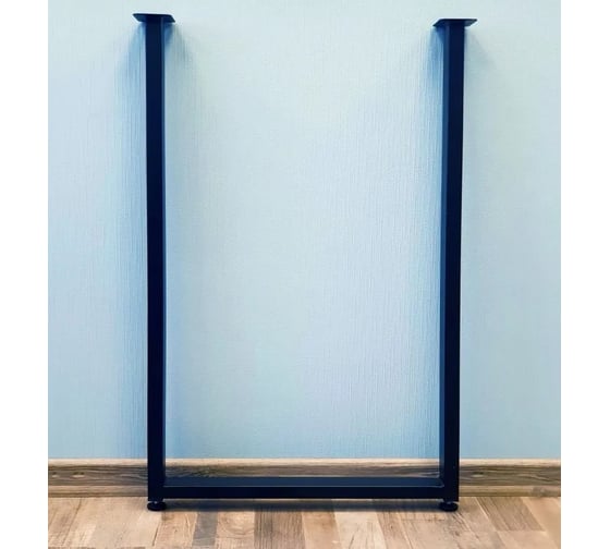 Изображение товара Подстолье для стола Parallax 800 450 50 прямоугольное регулируемое Лофт металлическое барное черное 1 шт 47BX045041080-PRM