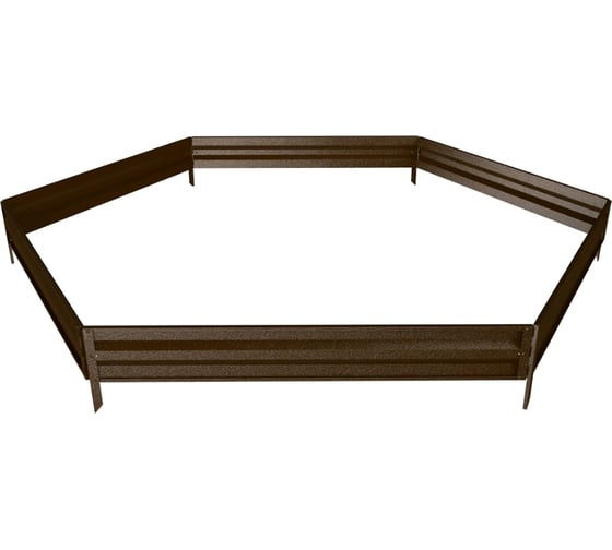 Изображение товара Сборная клумба Delta-Park KS100, коричневая 3005013_19