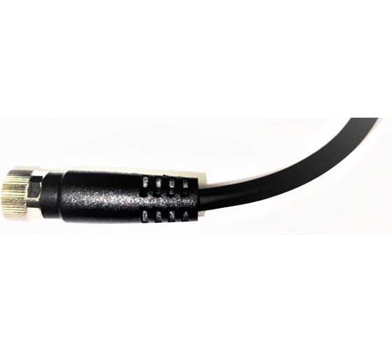 Изображение товара Соединитель кабельный VELLEDQ M8-F03T-5.0PVC/BK, Розетка, Прямой с кабелем, Пластик 3-PINIP67, кабель 5 м, 60 DC, 08-00024684