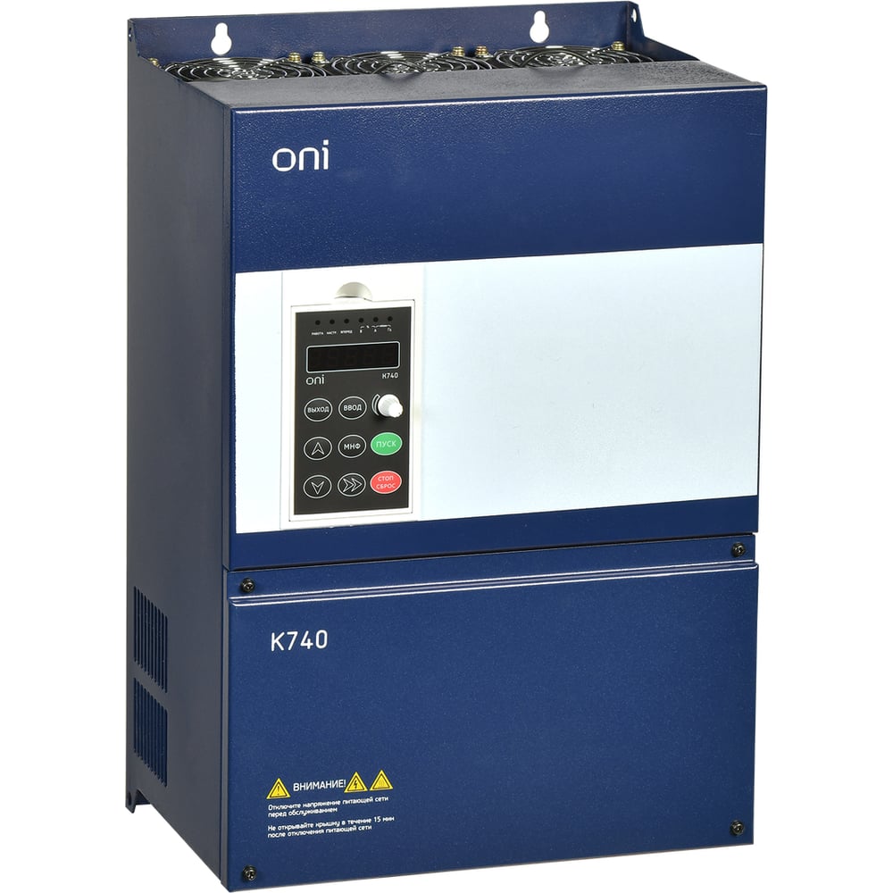 Изображение товара Преобразователь частоты ONI K740 380В 3Ф 22 кВт промышленный
