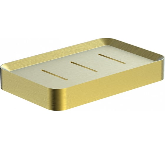 Изображение товара Мыльница с держателем Wonzon & Woghand брашированное золото WW-8324-BG