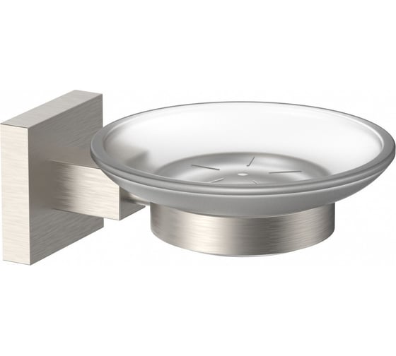 Изображение товара Мыльница с держателем Wonzon & Woghand брашированный никель WW-8922-BN